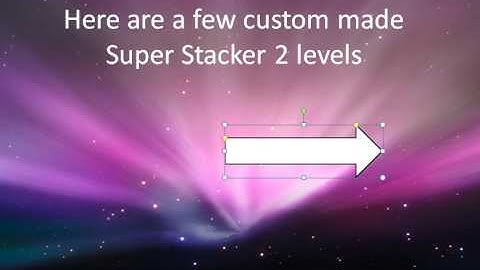 Super Stacker 2 Custom Levels