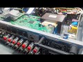Receiver Marantz NR1608 com recuperação na placa HDMI | Reparado na Ledfix