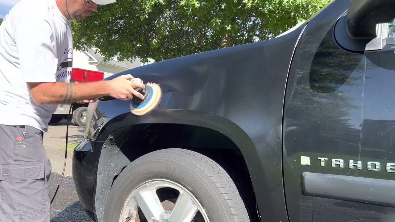 Rupes UNO used to clean up old paint YouTube