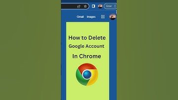 How to delete google account in chrome 2023