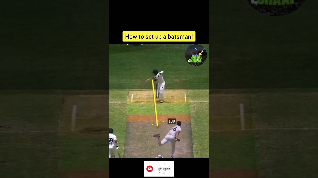 How To Set Up A Batsman Cricket Tips Tricks Wickets