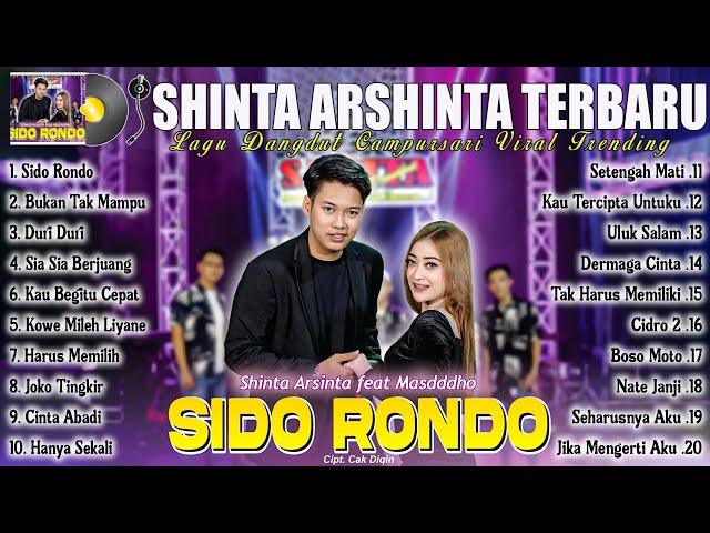 Shinta Arsinta - Sido Rondo || Dangdut Campursari  Full Album Terbaru 2023 class=