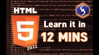 HTML - Tutorial for Beginners in 12 MINUTES - [ 2022 UPDATED ]