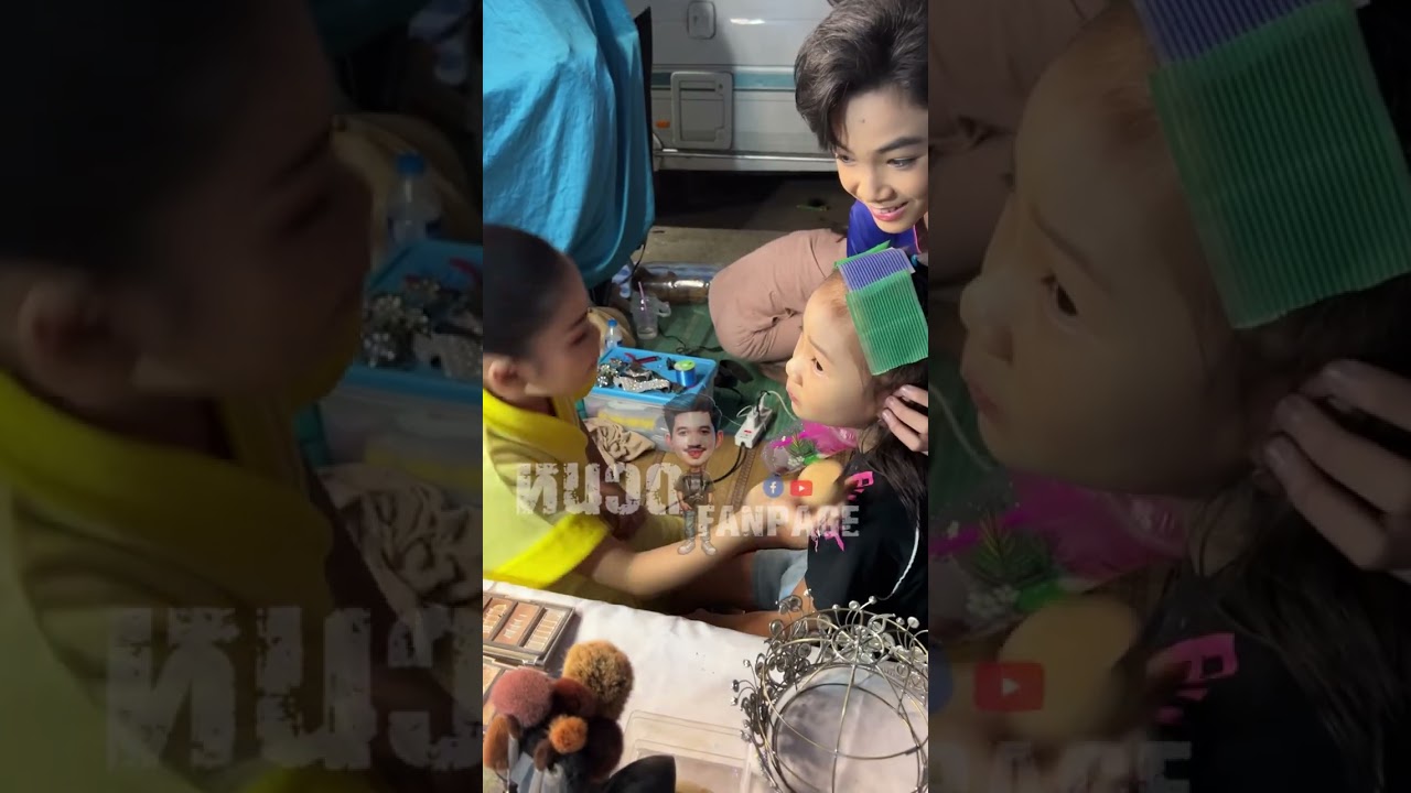 พี่อ๊ะอายแต่งหน้าให้น้องมิลินท์ขึ้นโชว์ด้วยกัน น่ารักมาก!!❤️❤️