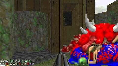 Plutonia 2 MAP05 "Flooded Chapel" UV Max in 6:58