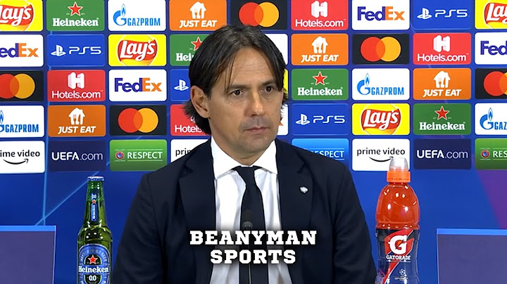 Simone Inzaghi | Inter Milan 0-2 Liverpool | Full Post-Match Press Conference | Champions League