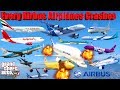 GTA V: Every Airbus Airplanes Best Extreme Longer Crash and Fail Compilation (60FPS)