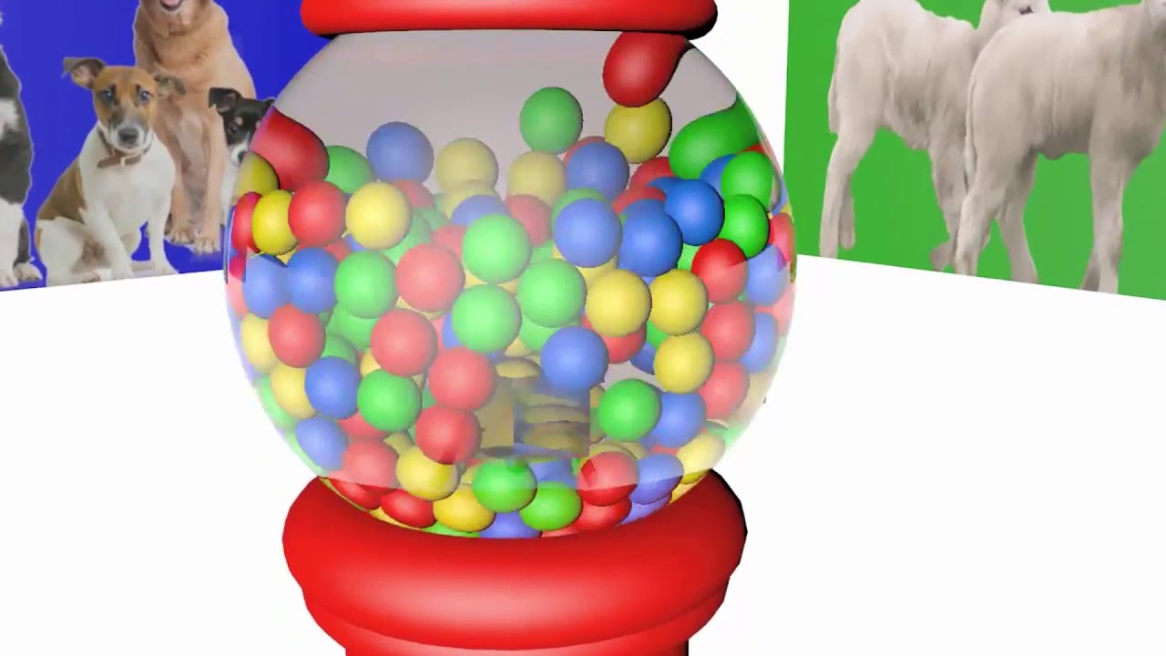 Aprenda cores em Portuguese com a máquina Gumball YouTube