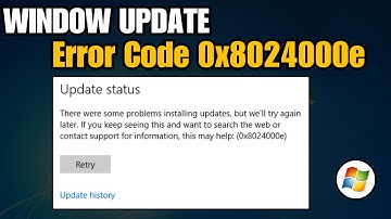 How To Fix Windows Update Error 0x80240035