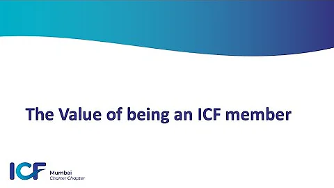 The Value of being an ICF Global Member