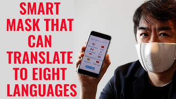 Japanese startup makes smart mask will translate to 8 languages