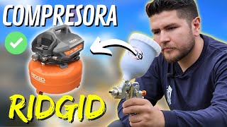 COMPRESOR DE AIRE COMPACTO RIDGID ¿Buena opción?  - A DARLE !!