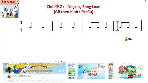 Nhạc cụ song loan - Âm nhạc 2 - Tiết 2 - Kết nối tri thức - Duy Thế