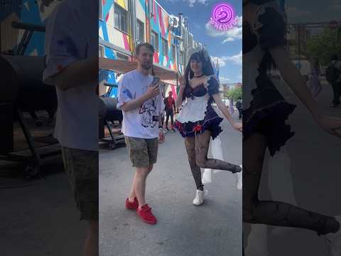 Встань в позу своего любимого персонажа Ч.1 игра «Genshin Impact» #аниме #фестиваль