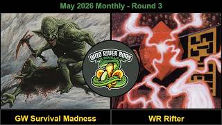May Premodern Monthly - Round 3 - GW Survival Madness Vs WR Rifter