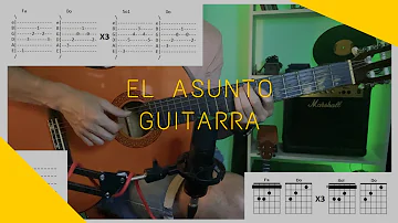 GUITARRA | El asunto - Tan Bionica (Guitarra cover/tutorial) Martin Lopez