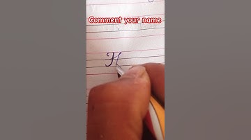 Hitesh name Writing #handwriting #viral #youtubeshorts