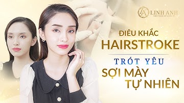 REVIEW cận cảnh công nghệ ĐIÊU KHẮC CHÂN MÀY mới nhất 2022 - Thẩm mỹ quốc tế Linh Anh