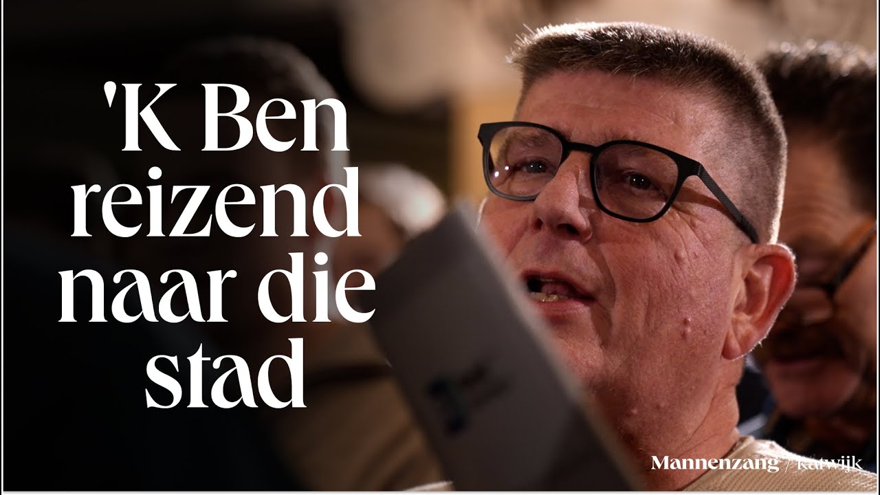 'K Ben reizend naar die stad | 1700 mannen zingen | Katwijk aan Zee