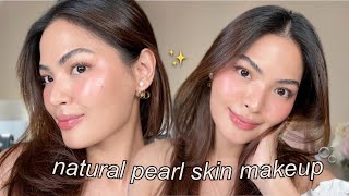 GLOWY PEARL SKIN LOOK FOR EVERYDAY 🫧✨ [4.4 Recos!] • Joselle Alandy