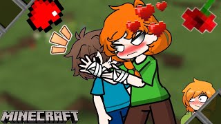 Alex gives Steve a special present for his birthday! | Minecraft | 🇺🇸/🇪🇸/🇧🇷/🇷🇺