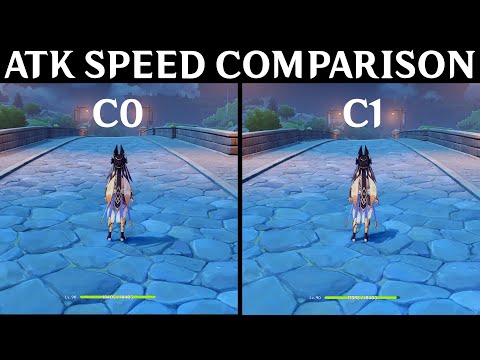 CYNO ATTACK SPEED COMPARISON C0 VS C1