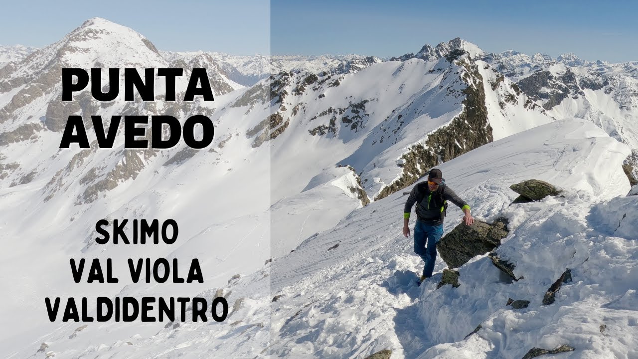 Punta Avedo SKIALP Val Viola - 4K Stelvio Drone