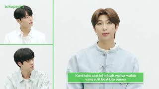 BTS - Jaga Indonesia | Jaga jarak dulu ( Iklan Tokopedia)