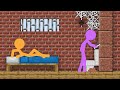 Stickman in minecraft prison escape  avm shorts animation