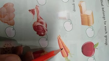 Grade One:Science: Unit 9 Pg #42 book work/The Message School Sialkot