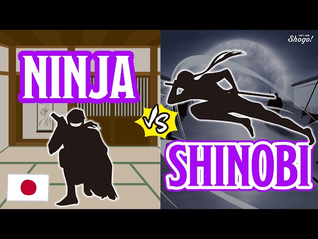 What Are The Differences Between NINJA u0026 SHINOBI? The 600 Years of History And Many Other Names class=