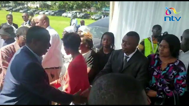 Mudavadi, Wetangula and Martha Karua among leaders present at Catherine Kasavuli's burial service