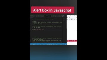 Alert() box in Javascript #shorts #javascript
