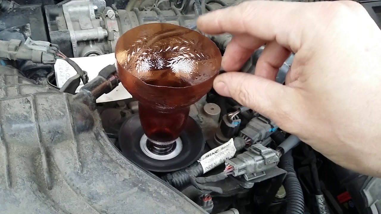 Угар моторного масла