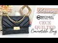 [UNBOXING] MICHAEL KORS CECE MEDIUM QUILTED LEATHER BAG | SPELL STEFF