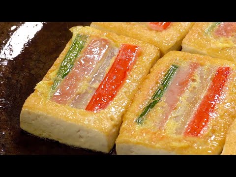 명절 꼬치전 이렇게 만들어드세요!! 두부속에 넣으면 맛도 영양도 최고!! 가족들이 너무 좋아해요👍