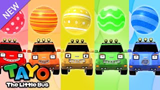 Bad Car In Surprise Egg | Learn Colors With Tayo | Tayo Color Song | Tayo The Little Bus