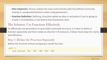 Using Function Parameters with bash Script Aliases