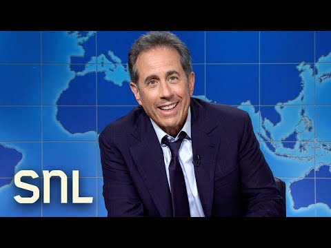 Jerry Seinfeld bloquea la actualización del fin de semana de 'SNL' como 'El hombre que dio demasiada prensa' con una advertencia para Ryan Gosling