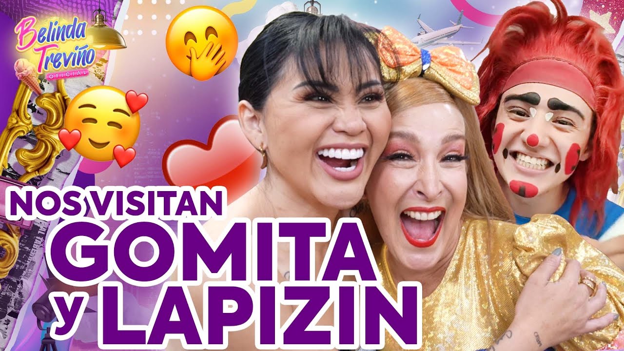 NOS VISITAN GOMITA Y LAPIZIN - BELINDA TREVIÑO
