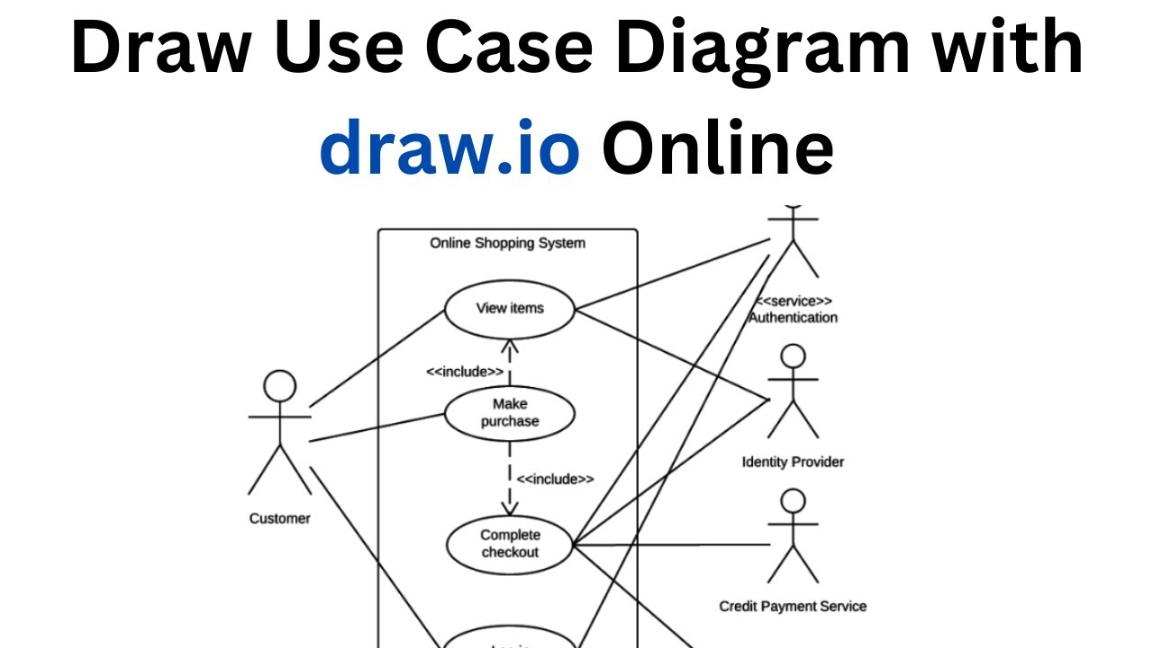 How To Draw Use Case Diagram Draw Io Draw Uml Diagrams Sexiz Pix