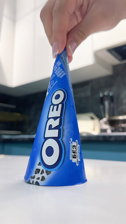 Oreo Ice cream #asmr #oreo #icecream