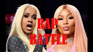 CARDI B vs NICKI MINAJ ~!!!RAP BATTLE!!!~