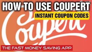 How To Use Coupert - The Fast Money Saving App screenshot 3