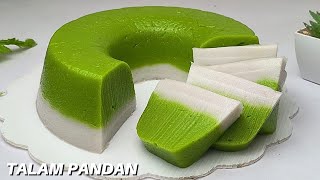 SAKING ENAKNYA KUE INI SELALU JADI REBUTAN PEMBELI‼️ KUE TALAM PANDAN GAMPANG DIBUAT, COBAIN DEH..