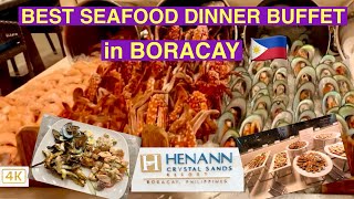 Boracay’s Best Seafood Dinner Buffet at Henann Crystal Sands Sapphire Restaurant