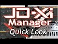 Jdxi manager  quick look  editor for roland jdxi synthesizer