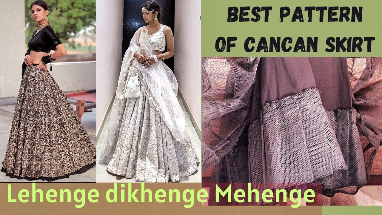 CANCAN Skirt for LEHENGAS & GOWNS, How to add Volume to Lehenga