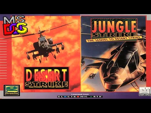 Проходим Desert Strike and Jungle Strike CD - часть 1 (MS-DOS, 1995)