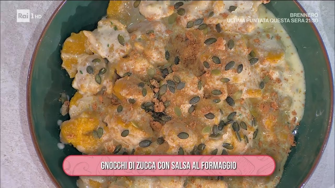Gnocchi di zucca con salsa al formaggio - È sempre mezzogiorno 07/10/2024